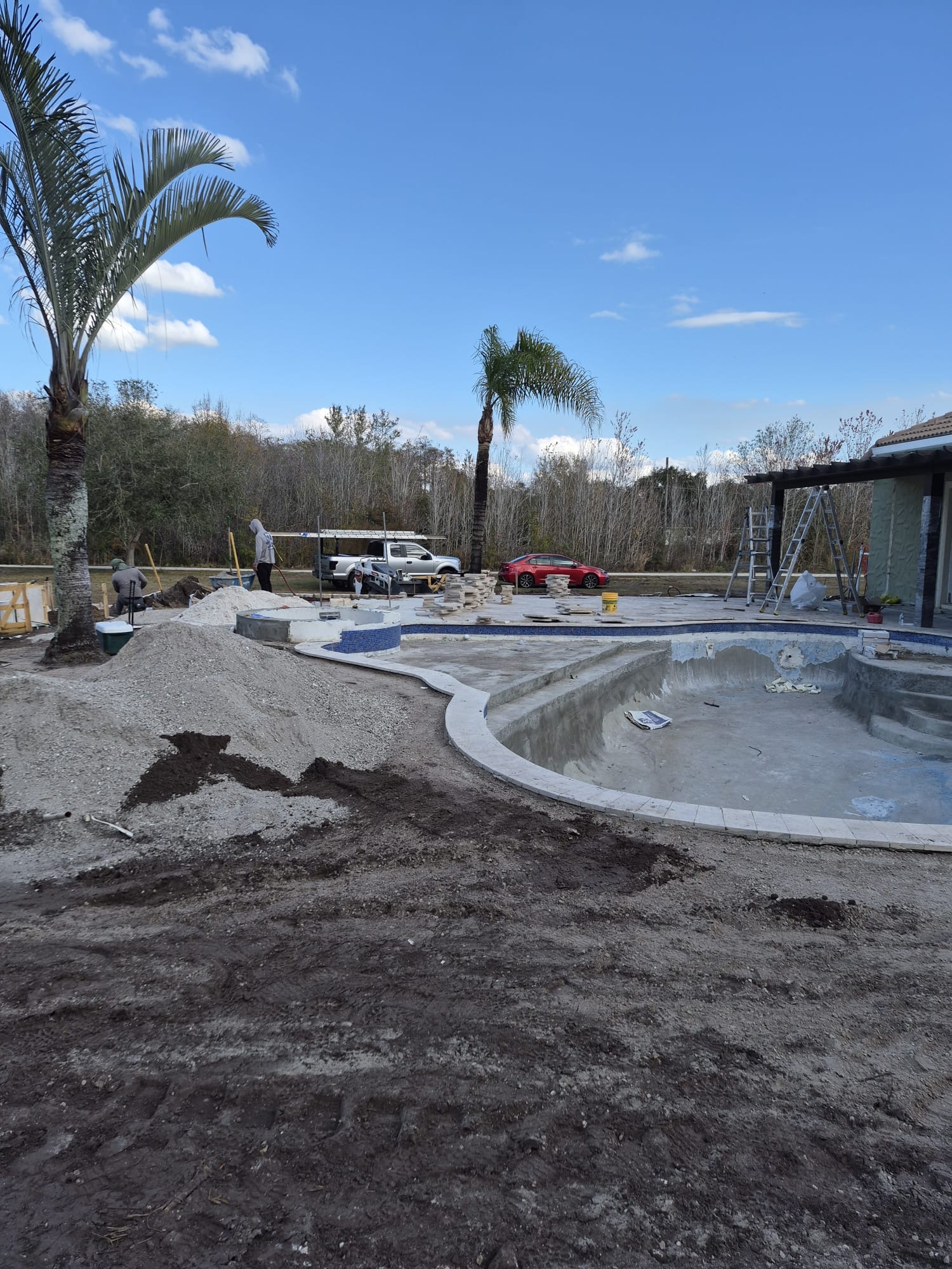 Before excavation
